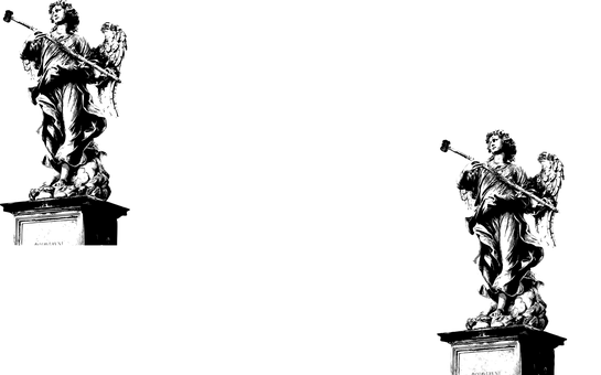 Free Angel Statue vector and picture