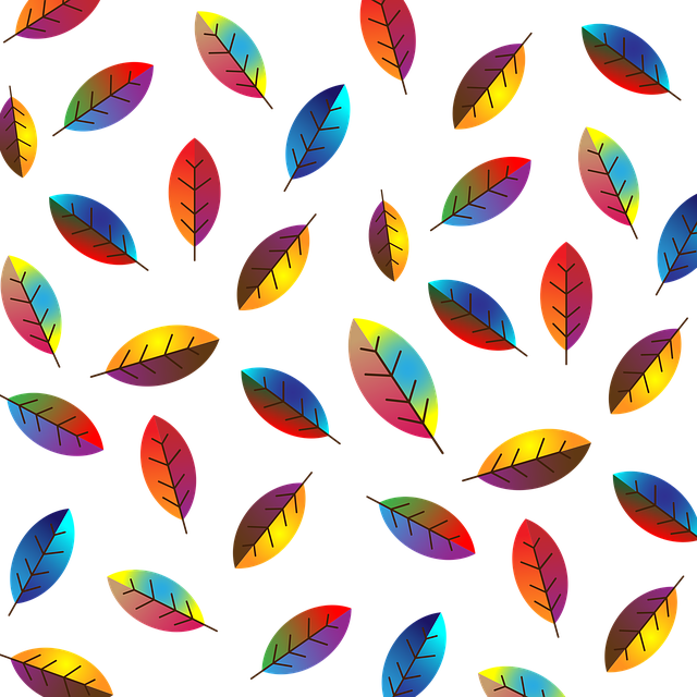 Free leaves colorful leaves nature illustration