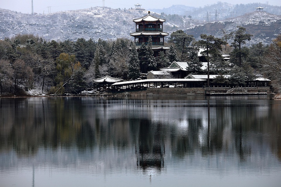 Shanghai Jinshan Pavilion Lake Free photo on Pixabay