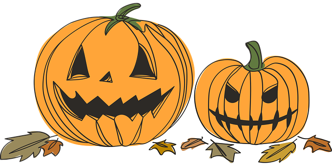 Free Halloween Pumpkins vector and picture