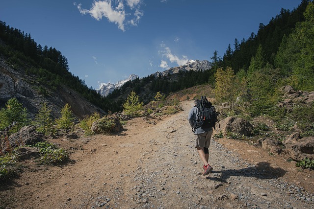 Vrch, Turistika, Chodník, Trekking