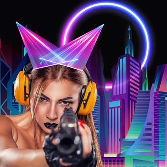 Free Gamer Neon photo and picture