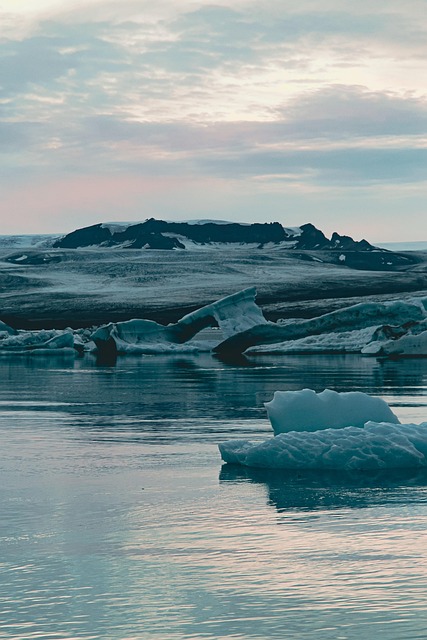 Free Sunset Glacier photo and picture