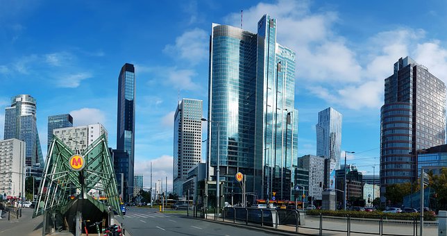 Warszawa, Bygninger, Skyskrapere