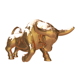 Free Golden Bull Bull illustration and picture