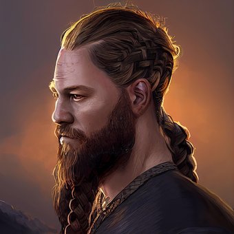 Viking, Mens, Koning, Baard