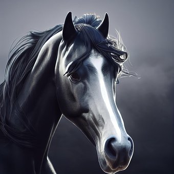 Paard, Natuur, Paarden, Kunst