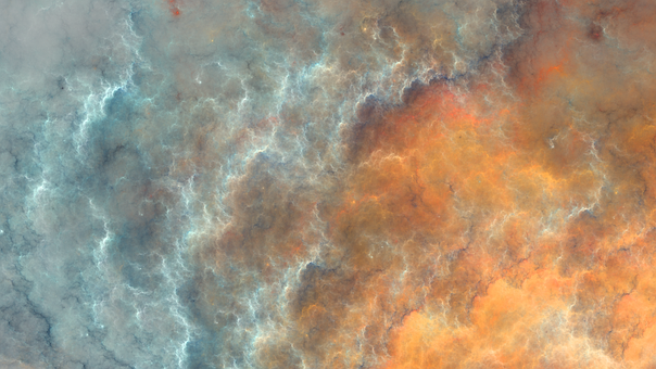 Incêndio, Nebulosa, Espaço, Cosmos