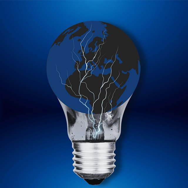 Free lightbulb electricity blackout illustration