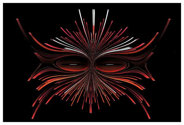 Free mask alien creature illustration