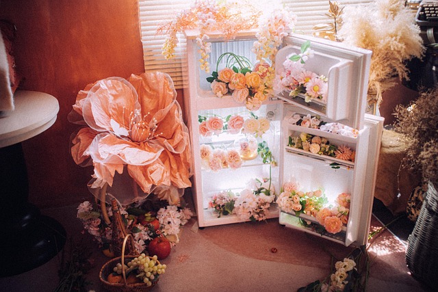 Free Refrigerator Pink photo and picture