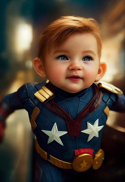 Free kid costume amazing illustration