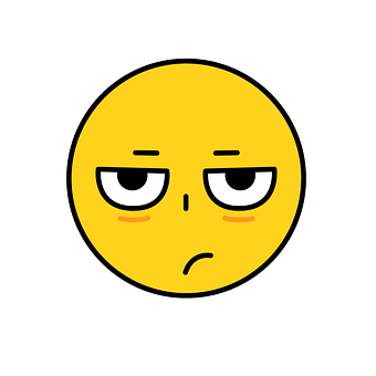 Anime, Emoji, Gal, Trist, Vred, Mønster