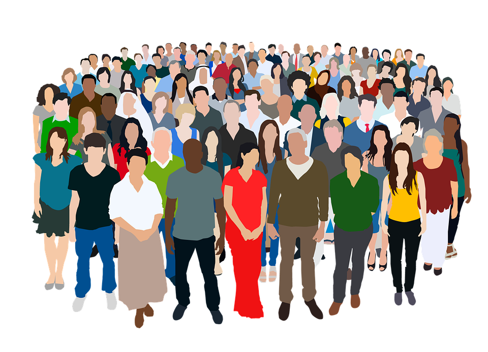 Multitud Sociedad Humano Imagen Gratis En Pixabay