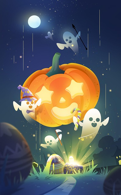 Free Halloween Monster illustration and picture
