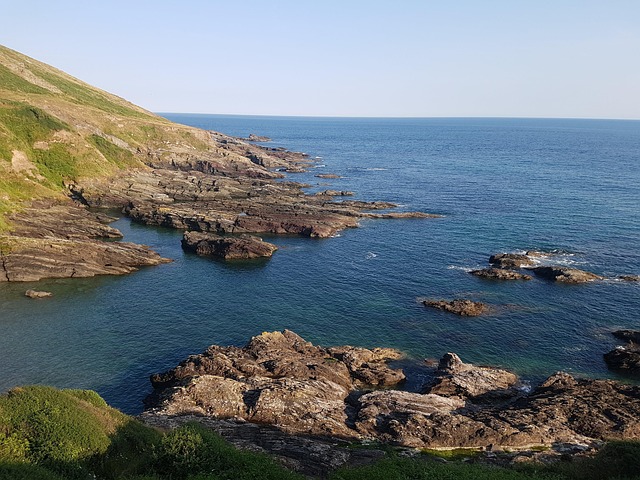Devon, Engeland, Kust, Kliffen