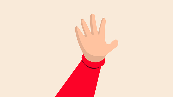 Free Hello Hand illustration and picture