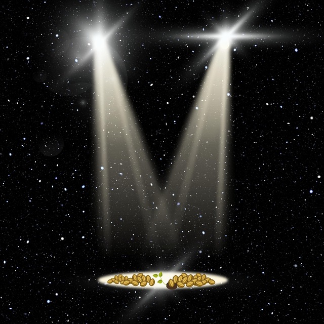 Scheinwerfer, Sterne, Kosmos, Universum