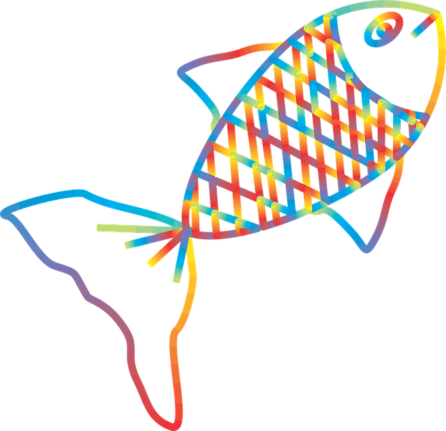 Free fish character design basic drawing illustration