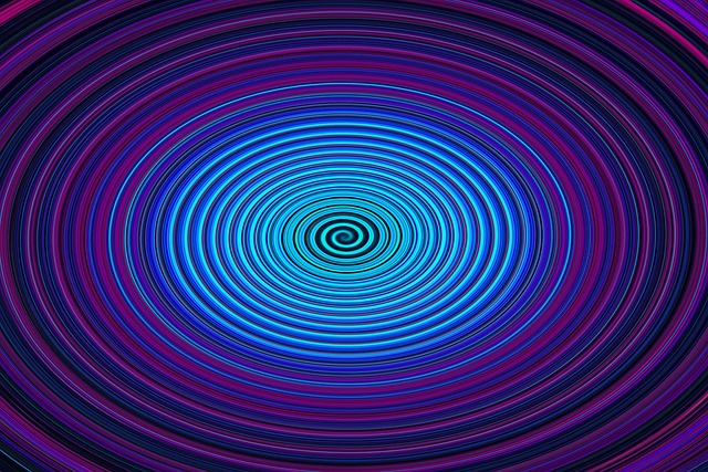 Free spiral pattern sphere illustration
