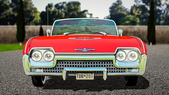Oldtimer, 1962Er Ford Thunderbird