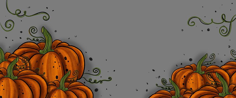 Halloween, Efterår, Græskar, Kunst