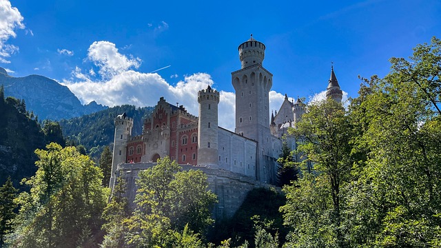 Neuschwanstein, Allgäu, Rey Ludwig