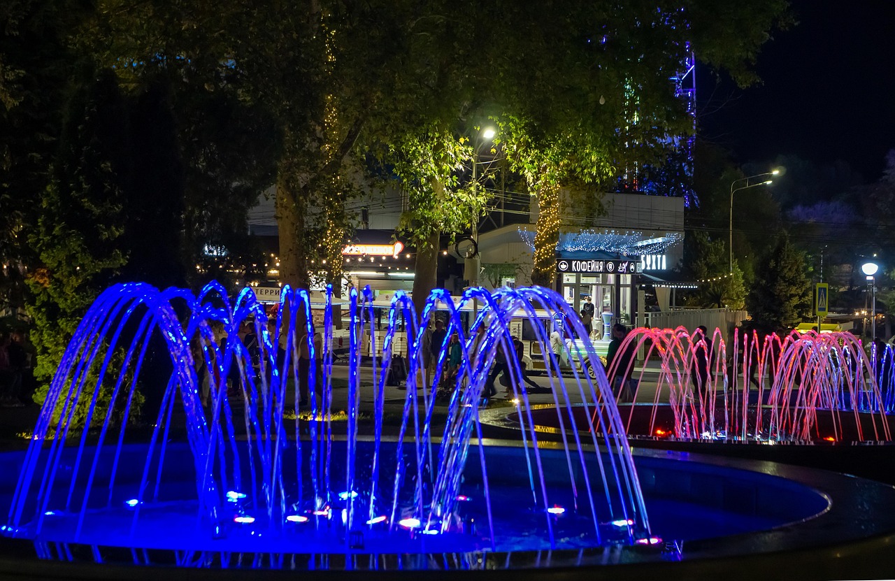 Fountain Water Night - Free photo on Pixabay - Pixabay