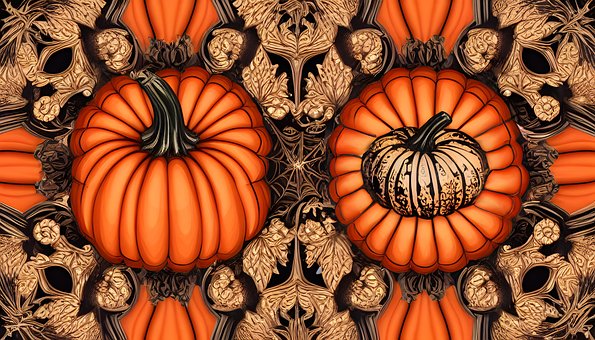 Free Pumpkin Jack-O-Lantern illustration and picture