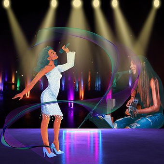 Free Singer Stage photo and picture