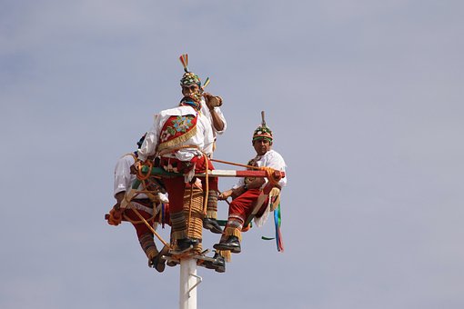Danzantes, Papantla, Voladores, México