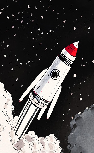 Free rocket nature space illustration