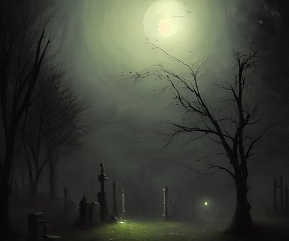 Free Grave Cemetery illustration and picture