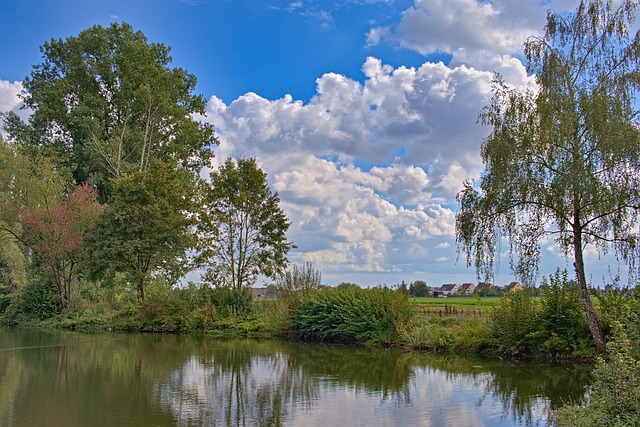 Landschaft, Natur, Himmel, Wasser, See