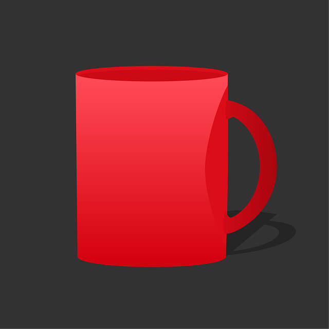 Free cup coffee tea vector