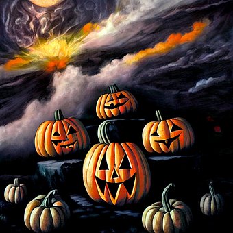 Gresskar, Halloween, Jack O Lanterne