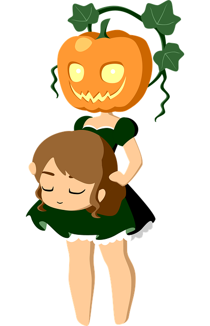 Free pumpkin jack o' lantern halloween illustration