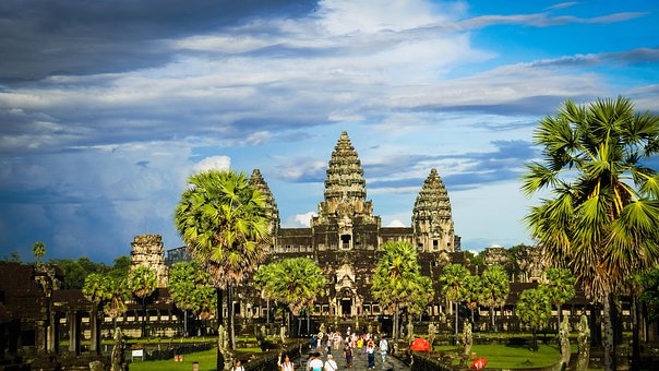 Angkor Wat, Tempel, Siem Høste, Cambodja