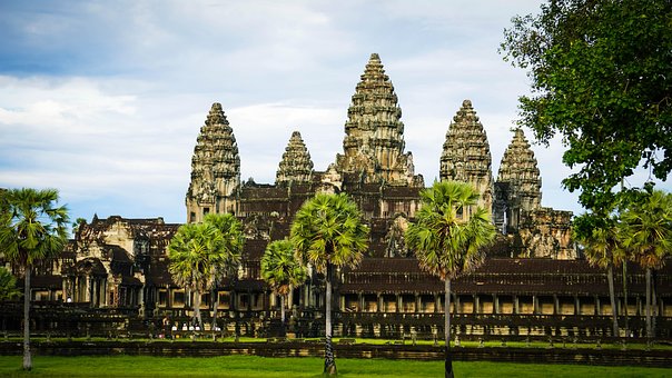 Angkor Wat, Tempel, Siem Høste, Cambodja