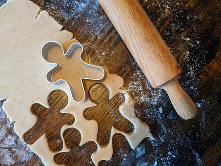 Free Dough Gingerbread Man photo and picture