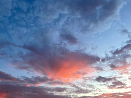 Free Clouds Sunset Nature photo and picture