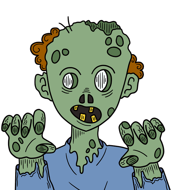 Free halloween monsters costumes illustration