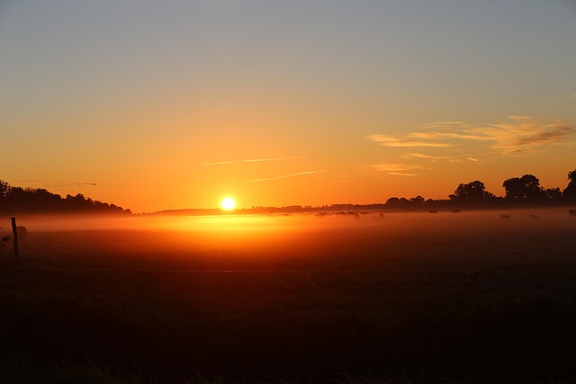 Sonnenaufgang, Natur, Sonne, Landschaft