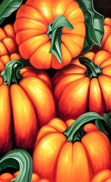 Free pumpkins pumpkin patch halloween illustration