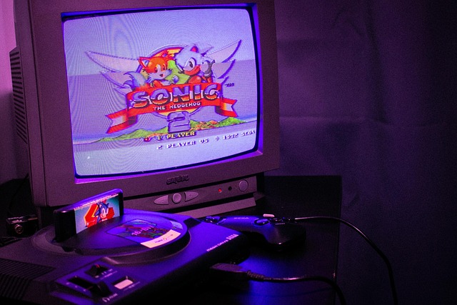 Sonisk, Pindsvin, Crt, Retro, Spil