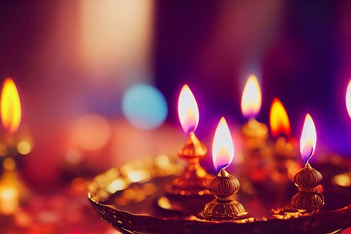 Diwali, Festival, Diya, Dipak, Flamme