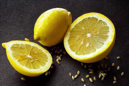 Zitrone, Zitrusfrüchte, Obst