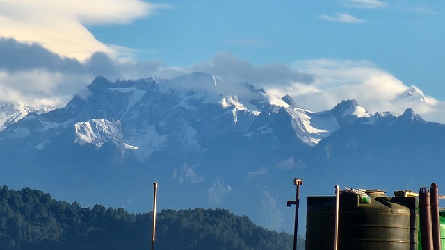 Free Nepal Mountains photo and picture