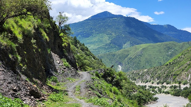 Free Nepal Mountains photo and picture