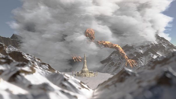 Fantasia, Gigante, Têmpora, Montanhas